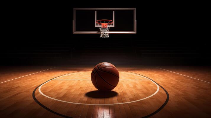 basketball-background-illustration-ai-generative-free-photo
